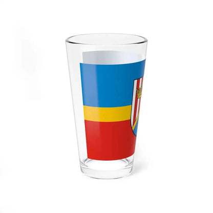 POL powiat nizanski flag (Poland) Pint Glass 16oz - Go Mug Yourself