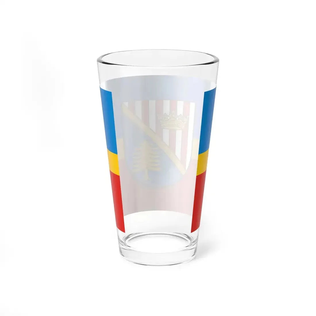 POL powiat nizanski flag (Poland) Pint Glass 16oz - Go Mug Yourself