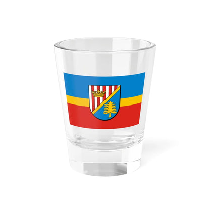 POL powiat nizanski flag (Poland) Shot Glass 1.5oz 1.5oz - Go Mug Yourself