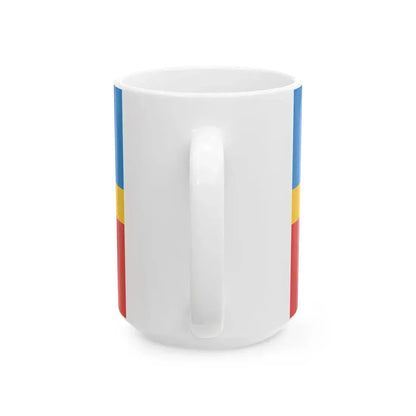 POL powiat nizanski flag (Poland) White Coffee Mug - Go Mug Yourself