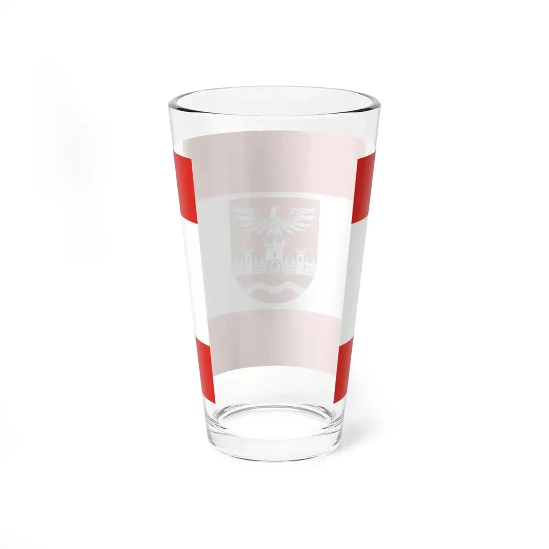 POL powiat nowodworski flag (Poland) Pint Glass 16oz - Go Mug Yourself