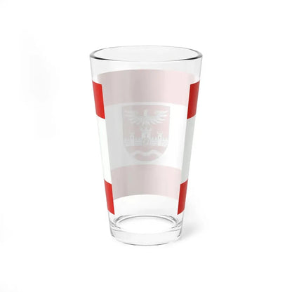 POL powiat nowodworski flag (Poland) Pint Glass 16oz - Go Mug Yourself