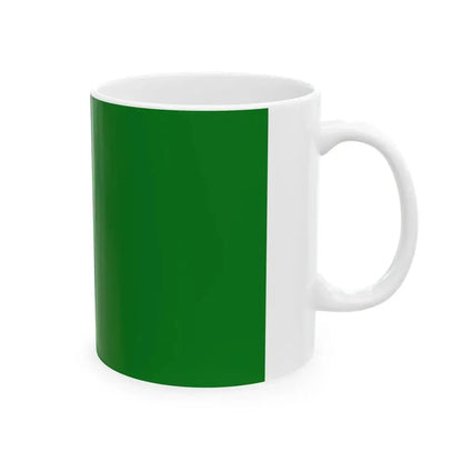 POL powiat nowodworski pomorski flag (Poland) White Coffee Mug - Go Mug Yourself