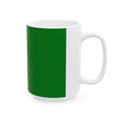 POL powiat nowodworski pomorski flag (Poland) White Coffee Mug - Go Mug Yourself