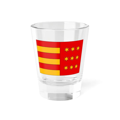 POL powiat nowosadecki flag (Poland) Shot Glass 1.5oz 1.5oz - Go Mug Yourself