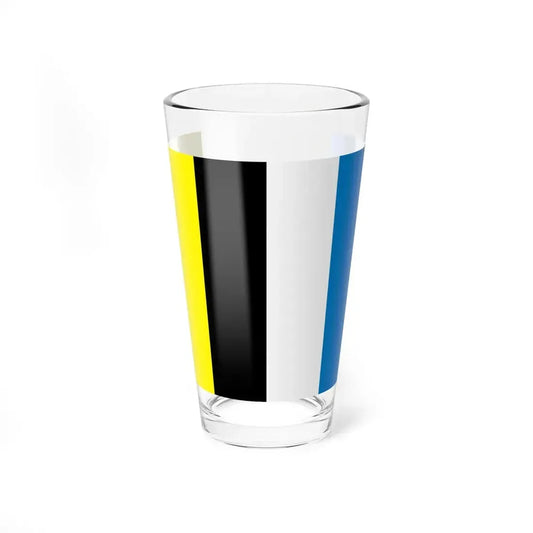 POL powiat nowosolski flag (Poland) Pint Glass 16oz 16oz - Go Mug Yourself