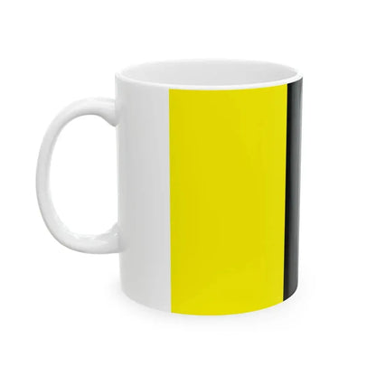 POL powiat nowosolski flag (Poland) White Coffee Mug - Go Mug Yourself