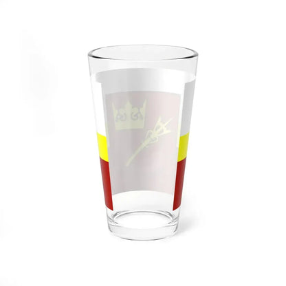 POL powiat nowotarski flag (Poland) Pint Glass 16oz - Go Mug Yourself