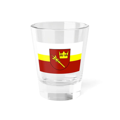 POL powiat nowotarski flag (Poland) Shot Glass 1.5oz 1.5oz - Go Mug Yourself
