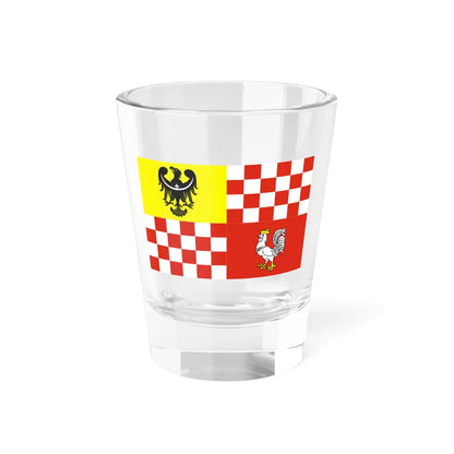 POL powiat oławski flag (Poland) Shot Glass 1.5oz 1.5oz - Go Mug Yourself