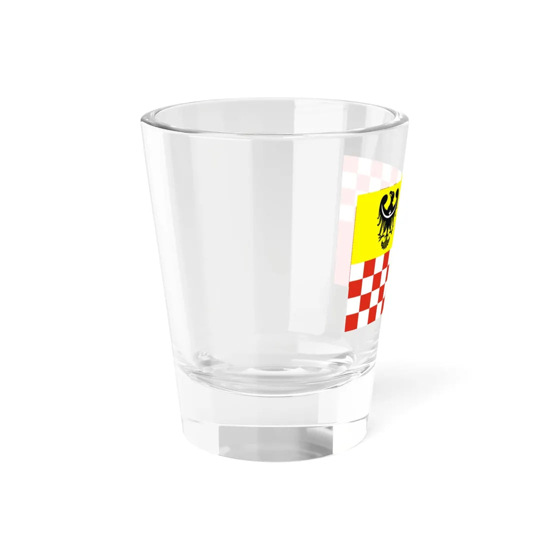 POL powiat oławski flag (Poland) Shot Glass 1.5oz - Go Mug Yourself