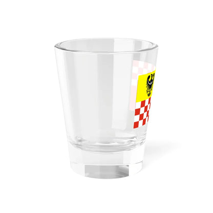 POL powiat oławski flag (Poland) Shot Glass 1.5oz - Go Mug Yourself