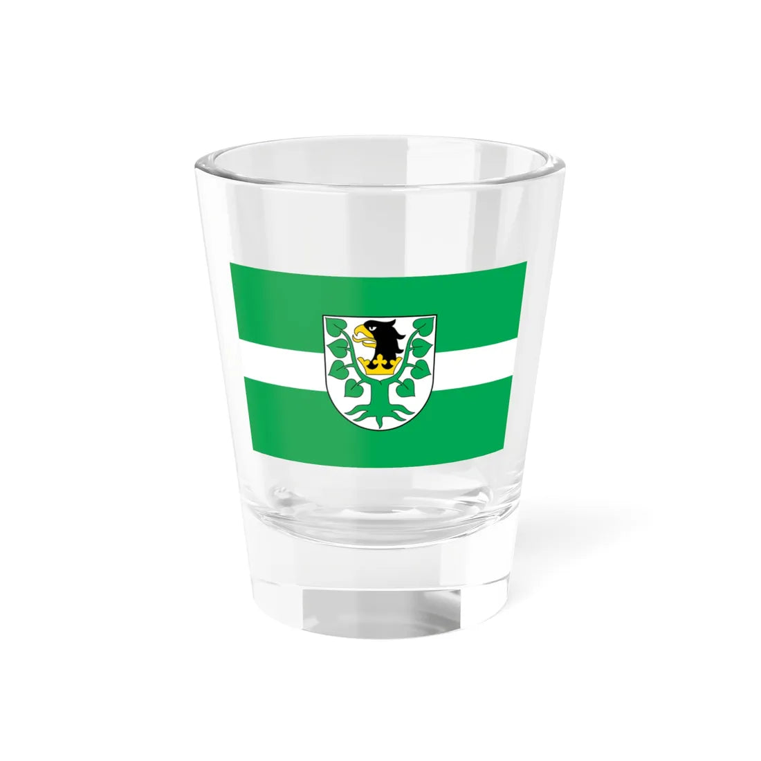 POL powiat olecki flag (Poland) Shot Glass 1.5oz 1.5oz - Go Mug Yourself