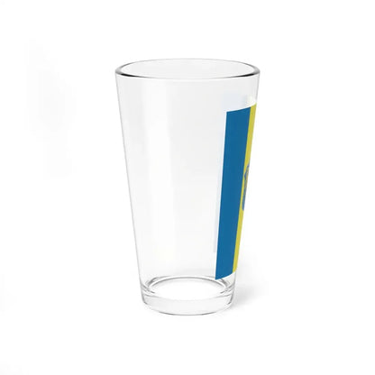POL powiat oleski flag (Poland) Pint Glass 16oz - Go Mug Yourself