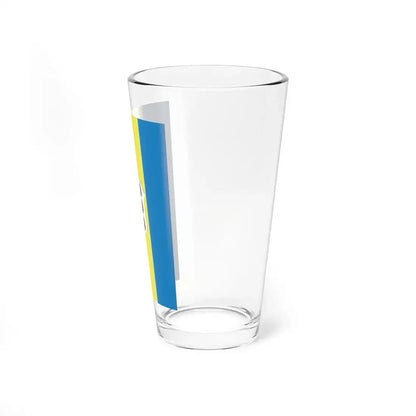 POL powiat oleski flag (Poland) Pint Glass 16oz - Go Mug Yourself