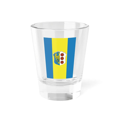 POL powiat oleski flag (Poland) Shot Glass 1.5oz 1.5oz - Go Mug Yourself