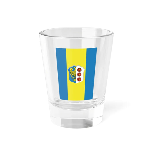 POL powiat oleski flag (Poland) Shot Glass 1.5oz 1.5oz - Go Mug Yourself