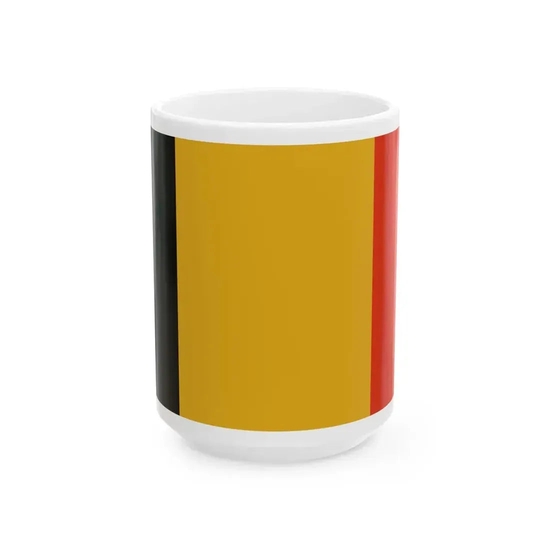 POL powiat olesnicki flag (Poland) White Coffee Mug 15oz - Go Mug Yourself