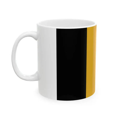 POL powiat olesnicki flag (Poland) White Coffee Mug - Go Mug Yourself