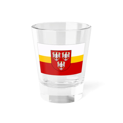 POL powiat olkuski flag (Poland) Shot Glass 1.5oz 1.5oz - Go Mug Yourself