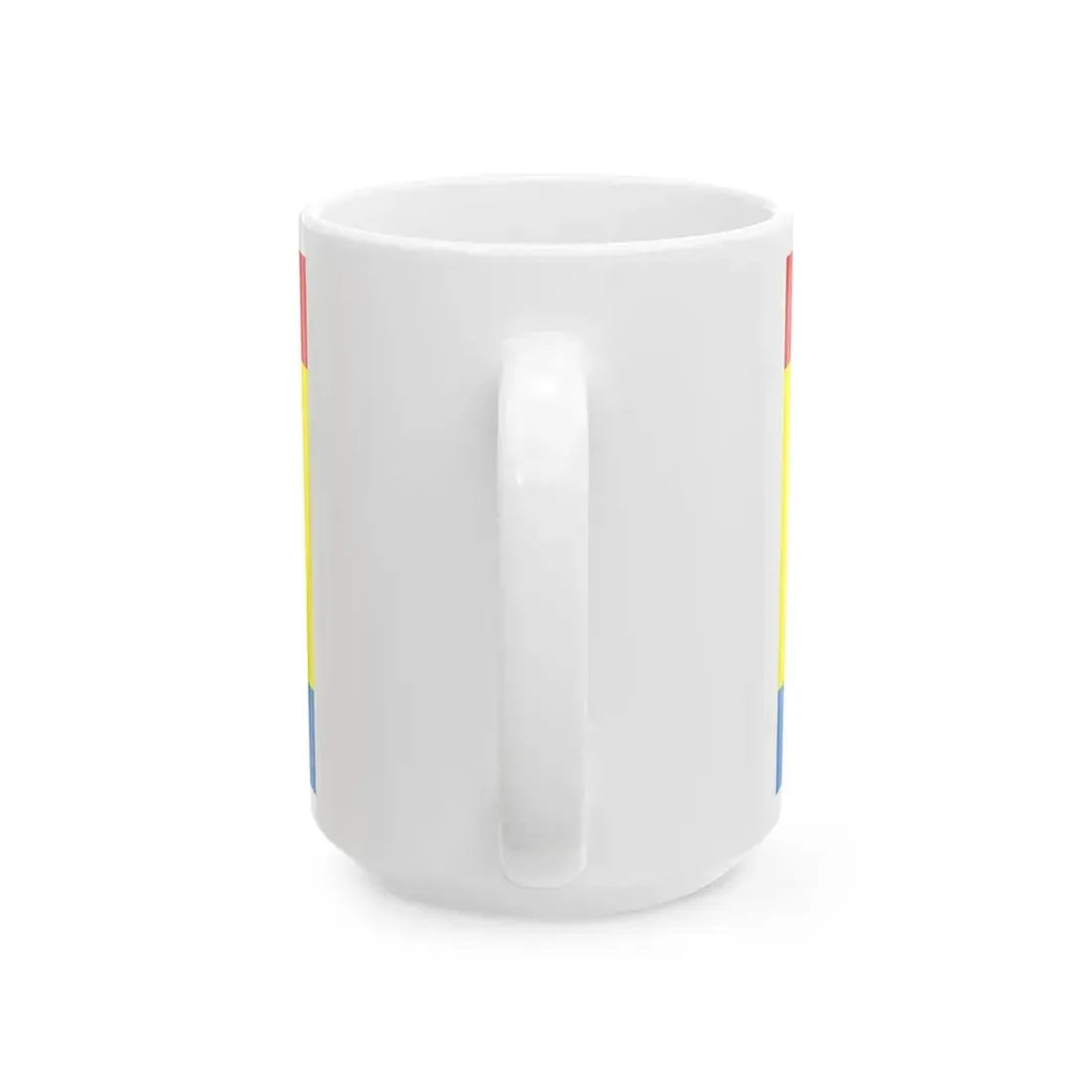 POL powiat opoczynski flag (Poland) White Coffee Mug - Go Mug Yourself