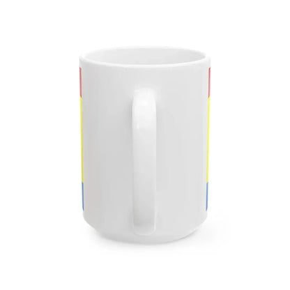 POL powiat opoczynski flag (Poland) White Coffee Mug - Go Mug Yourself