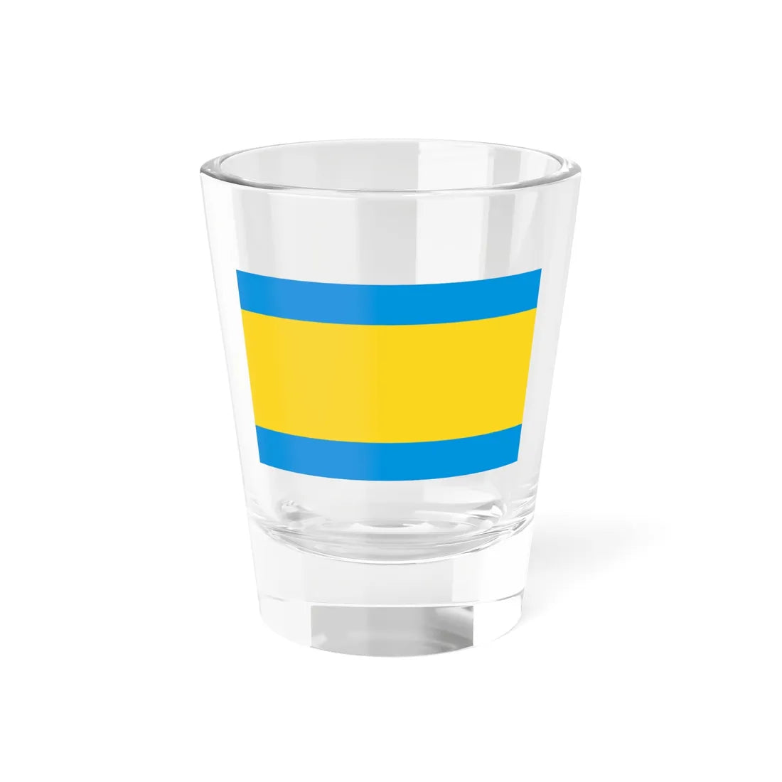 POL powiat opolski flag (Poland) Shot Glass 1.5oz 1.5oz - Go Mug Yourself