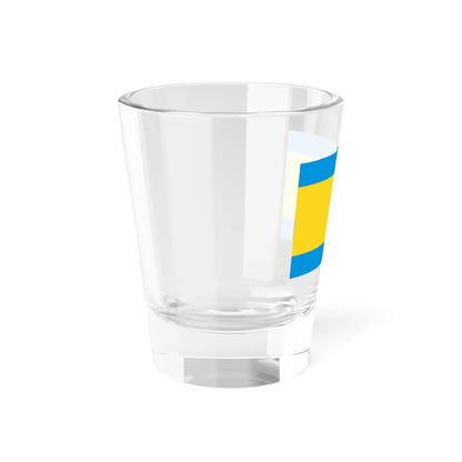 POL powiat opolski flag (Poland) Shot Glass 1.5oz - Go Mug Yourself