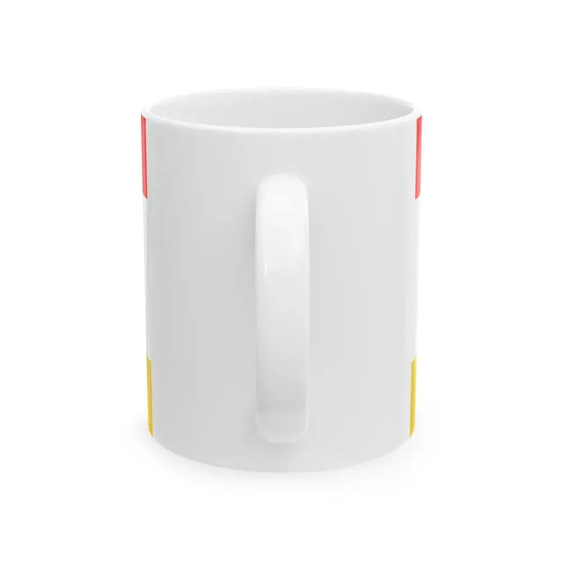 POL powiat opolski lubelski flag (Poland) White Coffee Mug - Go Mug Yourself