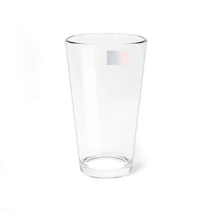 POL powiat ostrowiecki flag (Poland) Pint Glass 16oz - Go Mug Yourself
