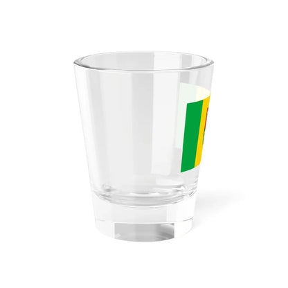 POL powiat ostrowski mazowiecki flag (Poland) Shot Glass 1.5oz - Go Mug Yourself