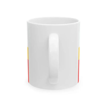 POL powiat oswiecimski flag (Poland) White Coffee Mug - Go Mug Yourself