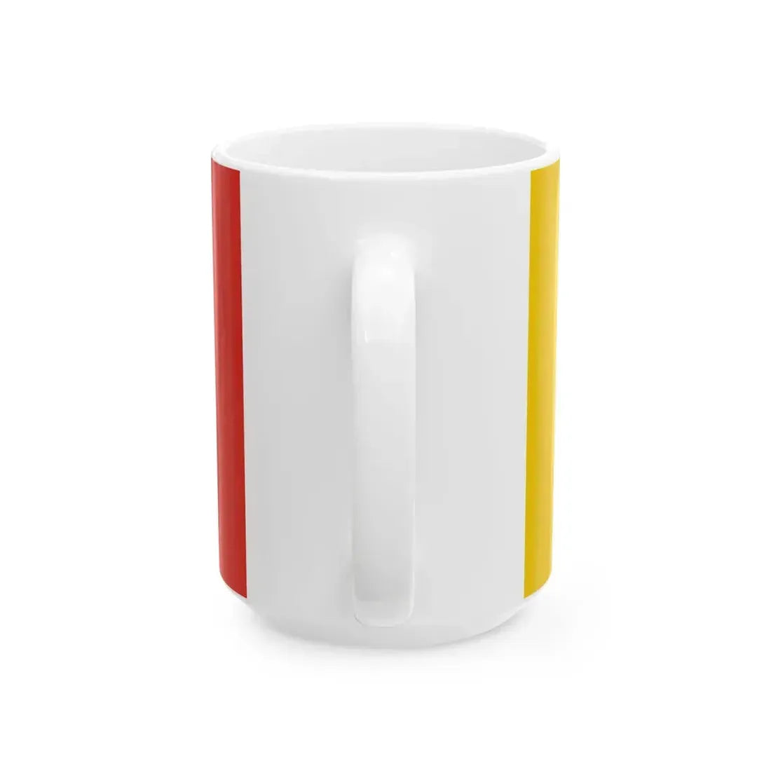 POL powiat otwocki flag 1 (Poland) White Coffee Mug - Go Mug Yourself