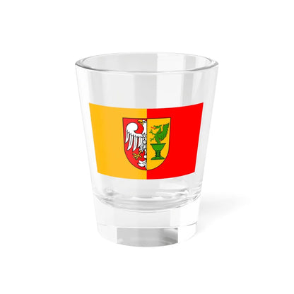POL powiat otwocki flag (Poland) Shot Glass 1.5oz 1.5oz - Go Mug Yourself