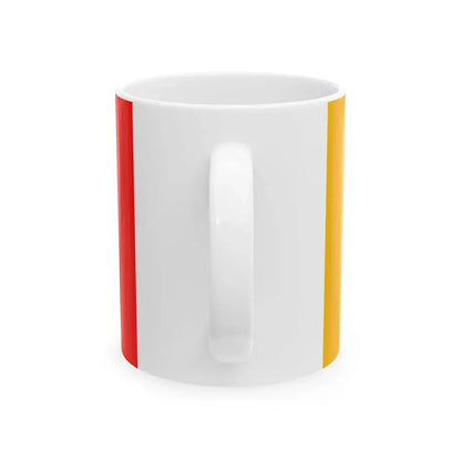POL powiat otwocki flag (Poland) White Coffee Mug - Go Mug Yourself