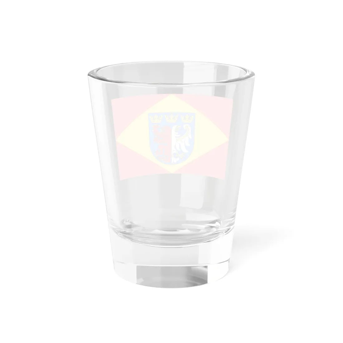 POL powiat pabianicki flag 1 (Poland) Shot Glass 1.5oz - Go Mug Yourself
