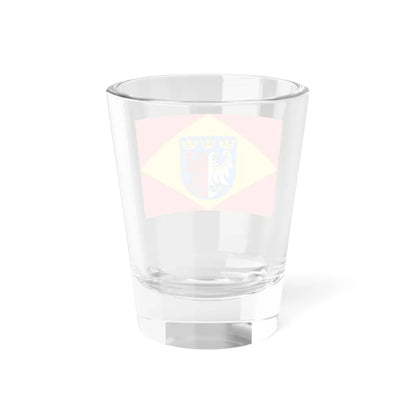 POL powiat pabianicki flag 1 (Poland) Shot Glass 1.5oz - Go Mug Yourself
