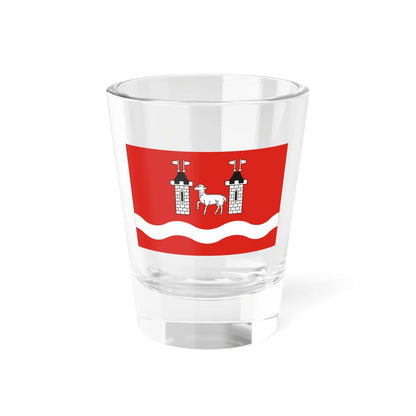 POL powiat piaseczynski flag (Poland) Shot Glass 1.5oz 1.5oz - Go Mug Yourself