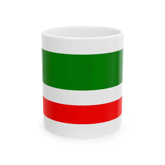 POL powiat pilski flag 2000-2014 (Poland) White Coffee Mug 11oz - Go Mug Yourself
