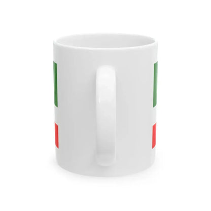 POL powiat pilski flag 2000-2014 (Poland) White Coffee Mug - Go Mug Yourself