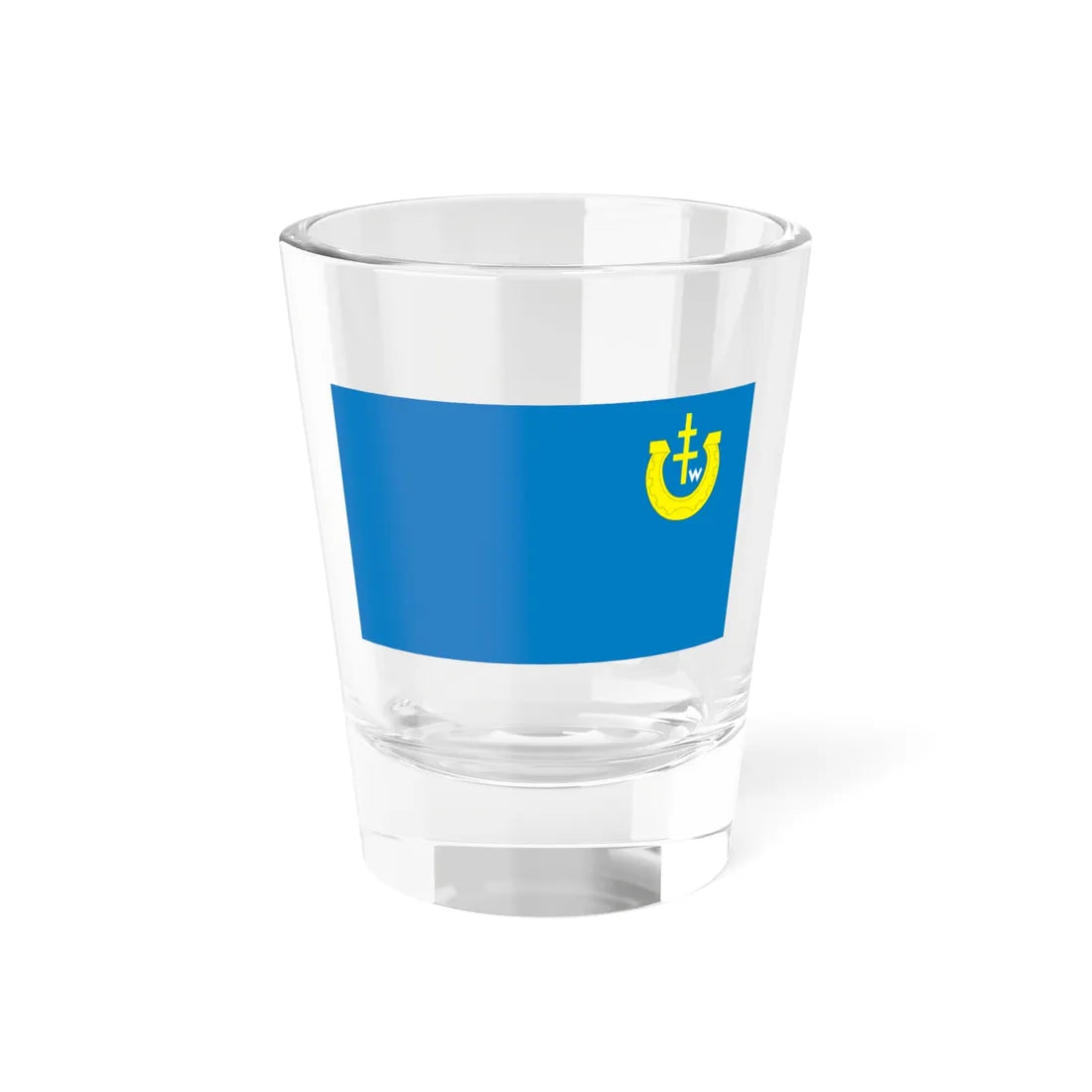 POL powiat pinczowski flag (Poland) Shot Glass 1.5oz 1.5oz - Go Mug Yourself