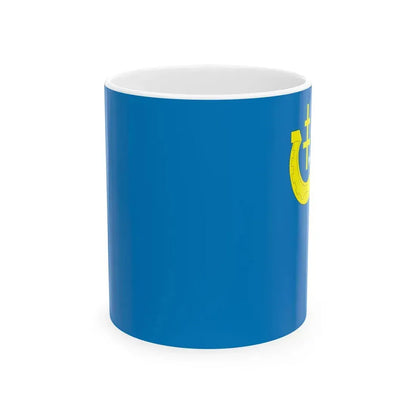 POL powiat pinczowski flag (Poland) White Coffee Mug 11oz - Go Mug Yourself