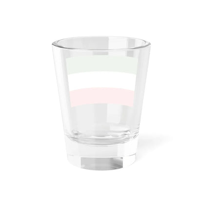 POL powiat piotrkowski flag (Poland) Shot Glass 1.5oz - Go Mug Yourself