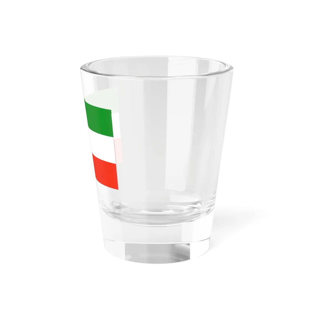 POL powiat piotrkowski flag (Poland) Shot Glass 1.5oz - Go Mug Yourself