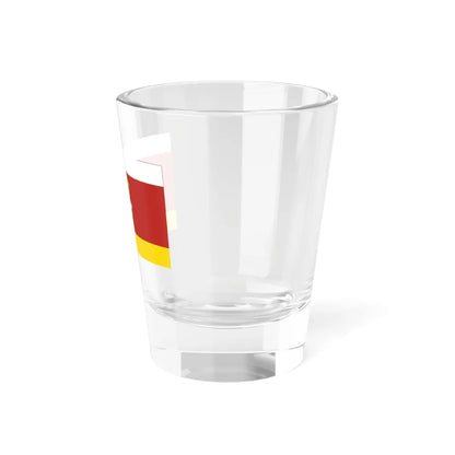 POL powiat poddebicki flag (Poland) Shot Glass 1.5oz - Go Mug Yourself