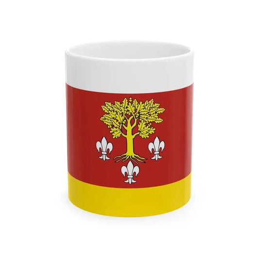 POL powiat poddebicki flag (Poland) White Coffee Mug 11oz - Go Mug Yourself