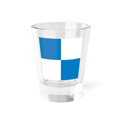 POL powiat policki flag (Poland) Shot Glass 1.5oz 1.5oz - Go Mug Yourself