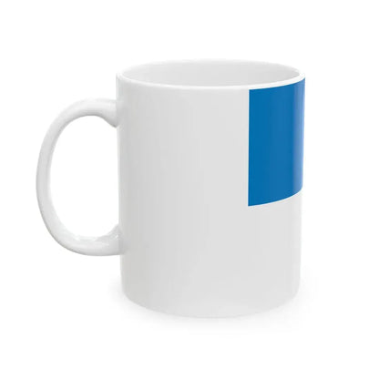 POL powiat policki flag (Poland) White Coffee Mug - Go Mug Yourself