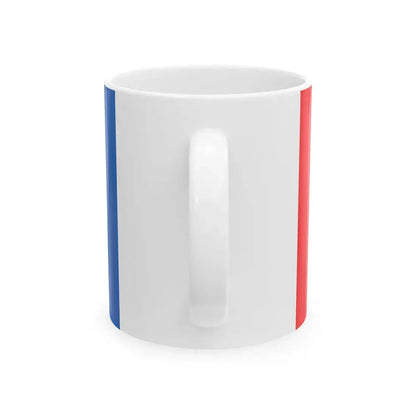 POL powiat polkowicki flag urz (Poland) White Coffee Mug - Go Mug Yourself