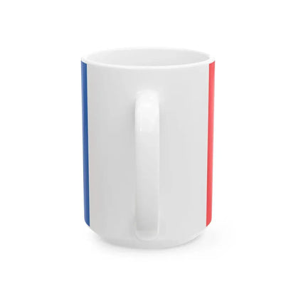 POL powiat polkowicki flag urz (Poland) White Coffee Mug - Go Mug Yourself